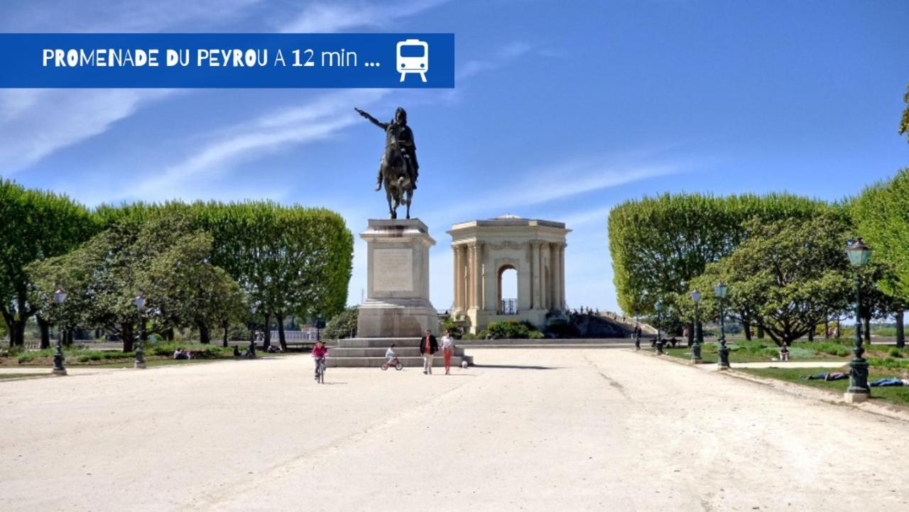 Uncourtsejour - Montpellier Gare - Parking Apartment Ngoại thất bức ảnh